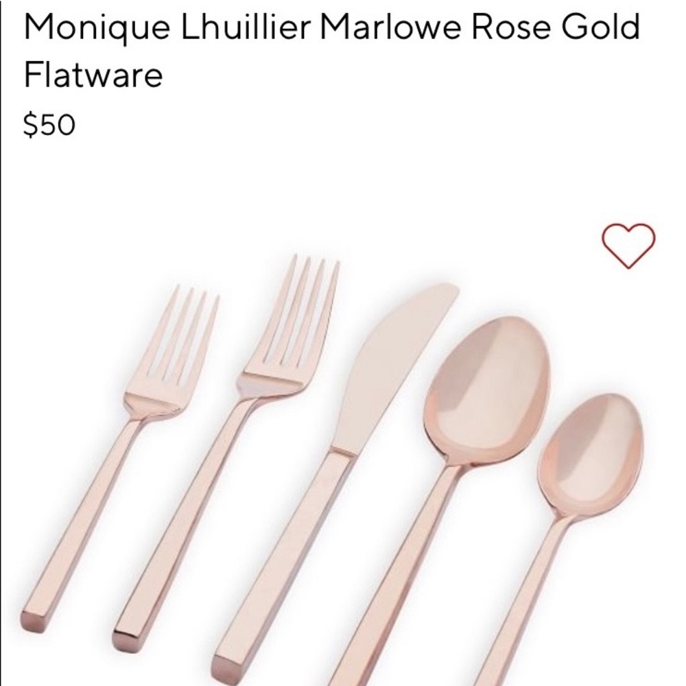 20 pieces Pottery Barn Flatware NWT